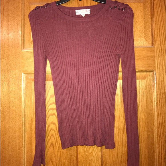 Pink Republic Tops - Pink Republic Slim Fitting Long Sleeve
